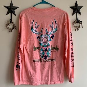 NWOT Simply Southern Long Sleeve Tee
